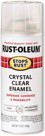 Rust-Oleum Stops Rust 12 oz. Protective Enamel Gloss Crystal Clear Spray Paint (6-Pack)