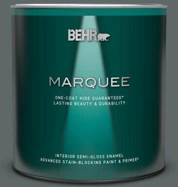 BEHR MARQUEE 1 qt. #PPU25-20 Le Luxe Semi-Gloss Enamel Interior Paint & Primer