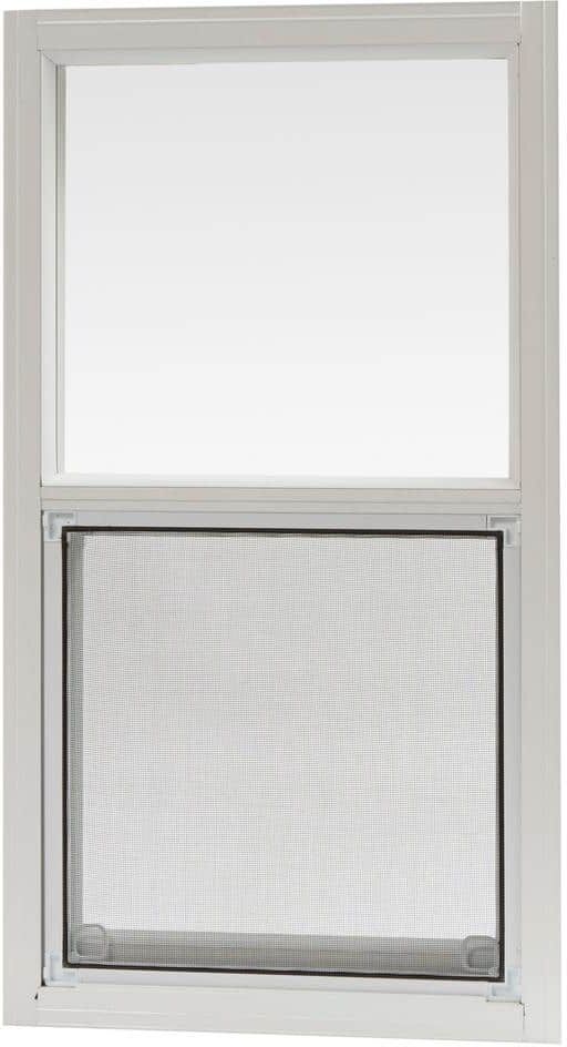 TAFCO WINDOWS 14 in. x 27 in. Mobile Home Single Hung Aluminum Window - White