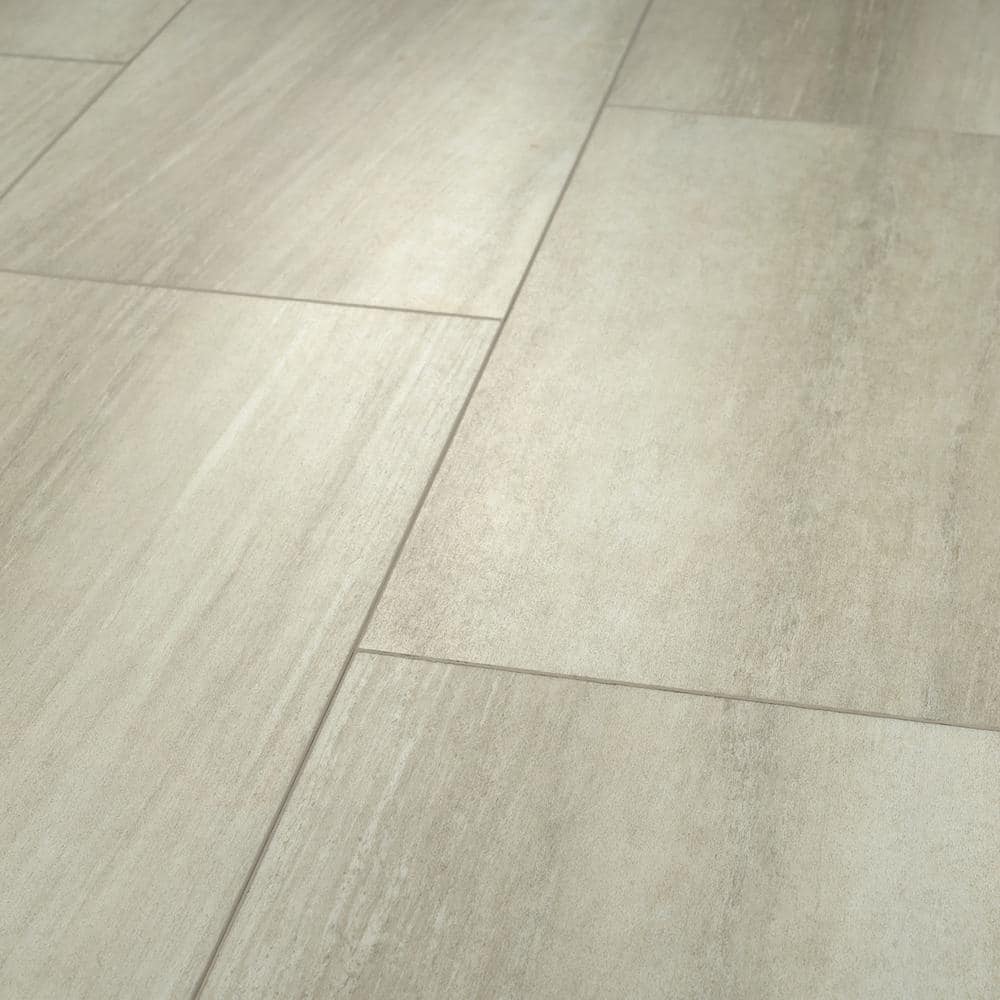 Shaw Vista Sand Dollar 20 Mil X 12 In.W Waterproof Click Lock Vinyl Tile Flooring  (15.83 sq. in.)