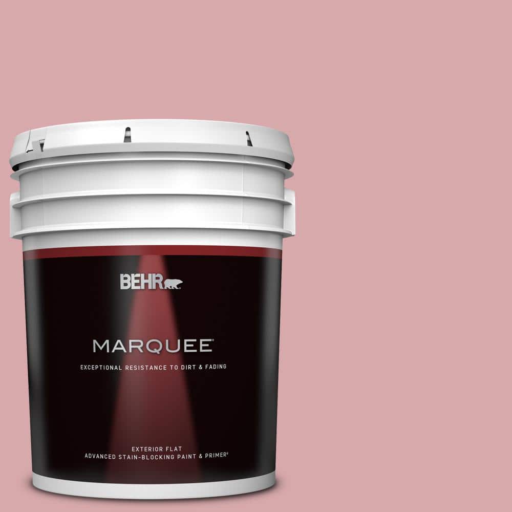 BEHR MARQUEE 5 gal. #S140-3 Berry Crush Flat Exterior Paint & Primer