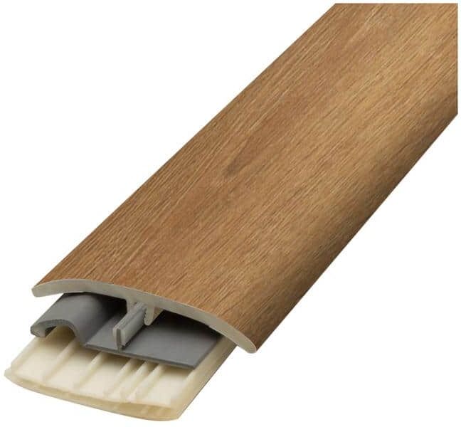 PERFORMANCE ACCESSORIES Sand Cloud Oak 0.31 in. T x 2 in. W x 78.7 in. L Vinyl 4-in-1 Molding