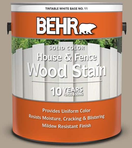 BEHR 1 gal. #730D-4 Garden Wall Solid Color House and Fence Exterior Wood Stain