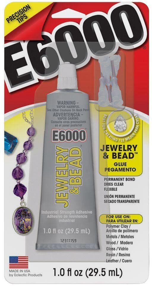 E6000 Jewelry and Bead 1 fl. oz. Clear Adhesive (6-Pack)