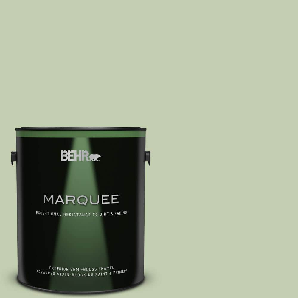 BEHR MARQUEE 1 gal. #M380-3 Growing Season Semi-Gloss Enamel Exterior Paint & Primer