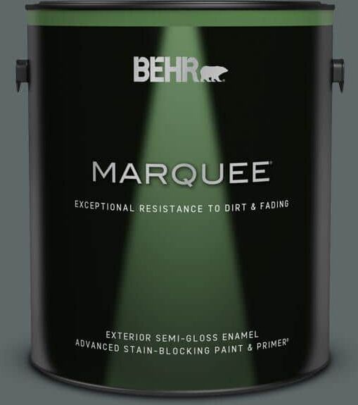 BEHR MARQUEE 1 gal. #PPU25-20 Le Luxe Semi-Gloss Enamel Exterior Paint & Primer