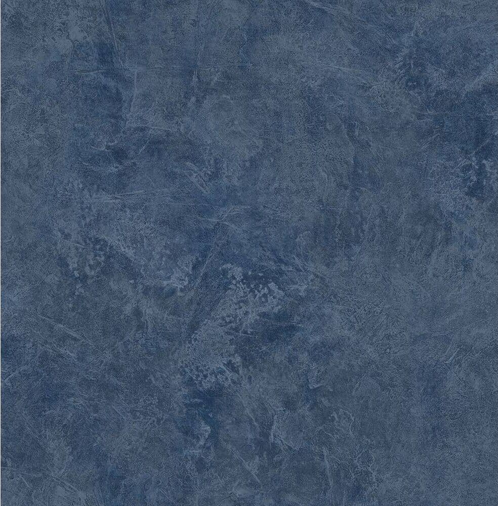 CASA MIA Spatula Effect Bleu Paper Non-Pasted Strippable Wallpaper Roll (Cover 56.05 sq. ft.)