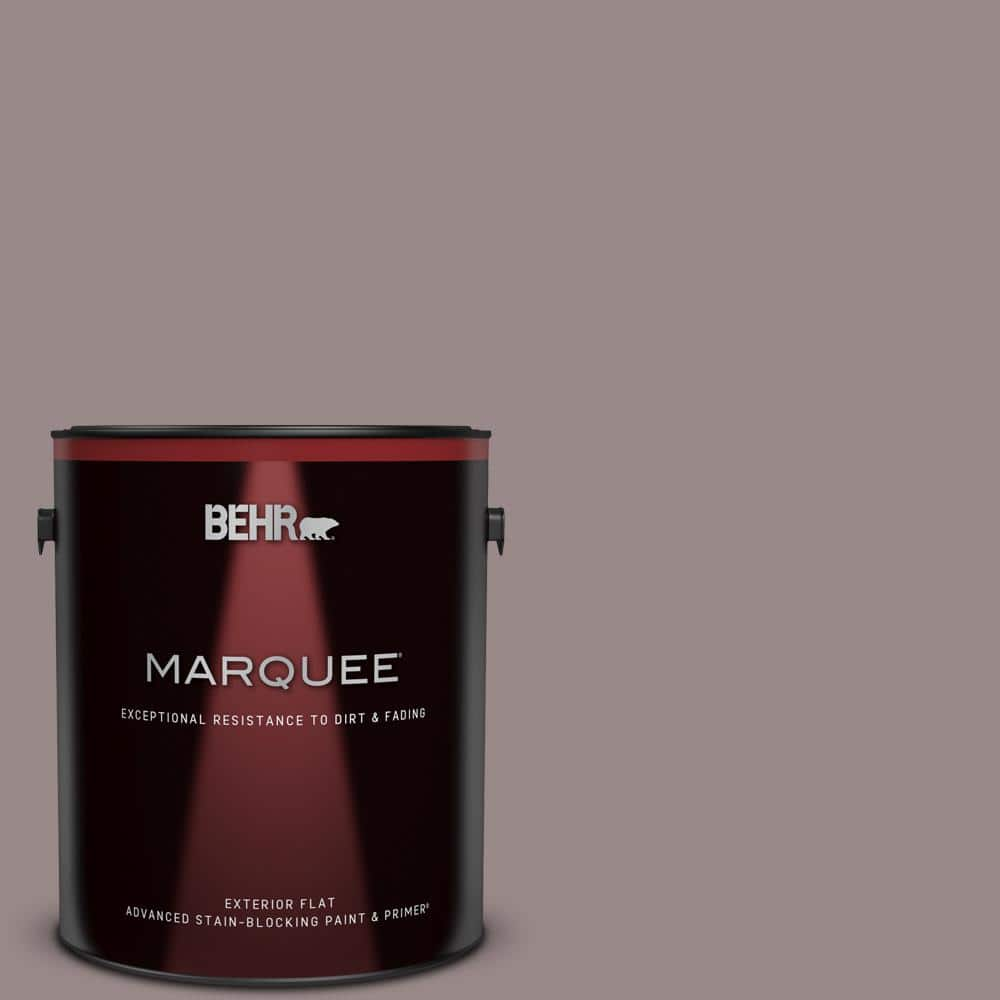 BEHR MARQUEE 1 gal. #MQ1-37 Fashion Week Flat Exterior Paint & Primer