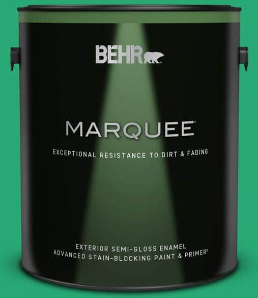 BEHR MARQUEE 1 gal. #470B-5 Garden Medley Semi-Gloss Enamel Exterior Paint & Primer