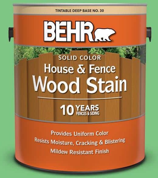 BEHR 1 gal. #P390-5 Garden Stroll Solid Color House and Fence Exterior Wood Stain