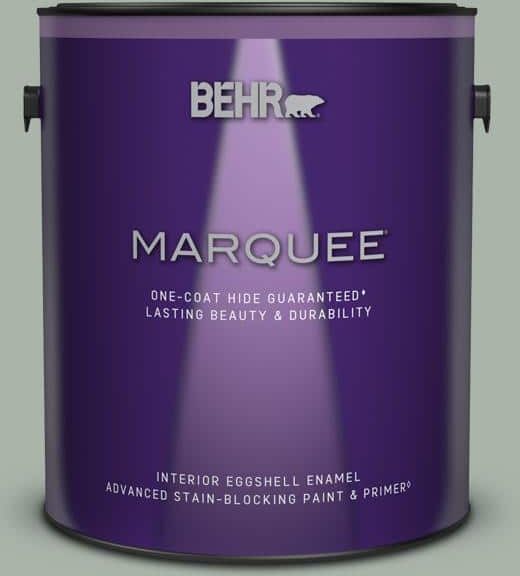 BEHR MARQUEE 1 gal. #BXC-38 Alpine Air Eggshell Enamel Interior Paint & Primer