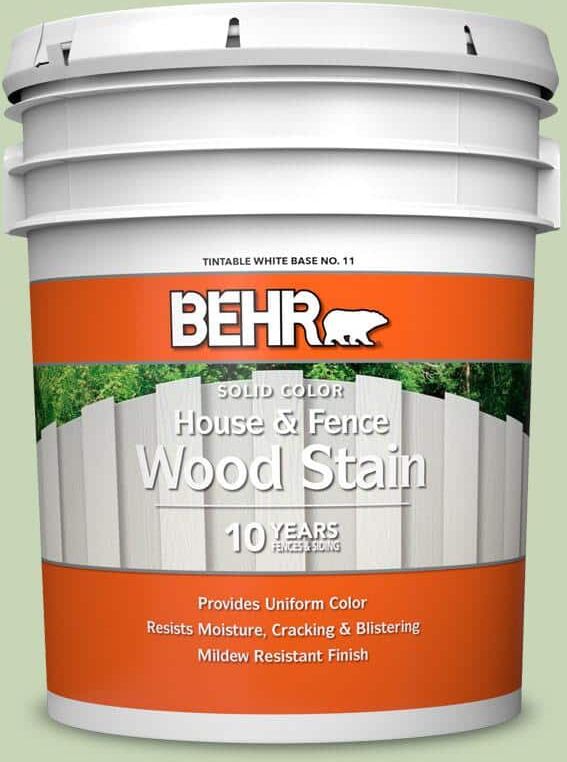 BEHR 5 gal. #M370-3 Spice Garden Solid Color House and Fence Exterior Wood Stain