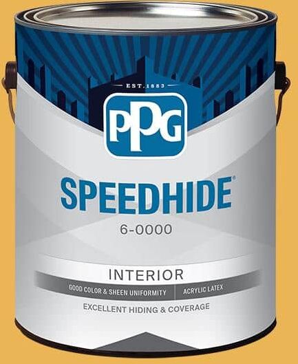 SPEEDHIDE 1 gal. PPG17-19 Oro De Maya Eggshell Interior Paint