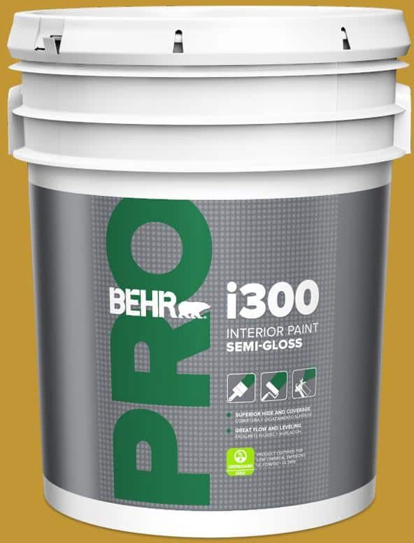 BEHR PRO 5 gal. #S-H-360 Leisure Semi-Gloss Interior Paint