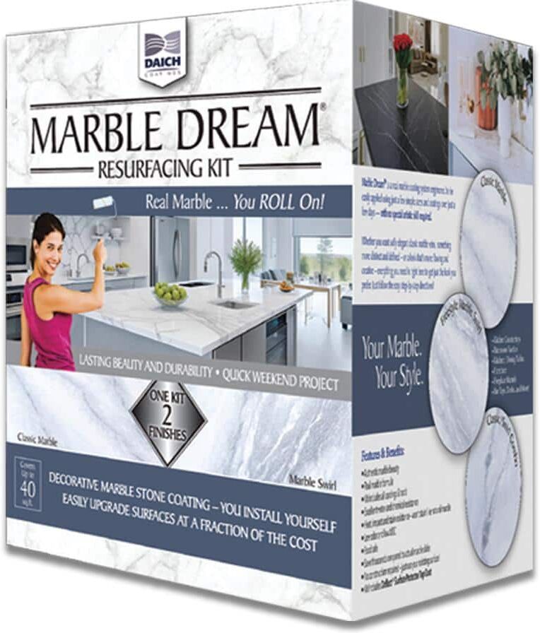 DAICH Marble Dream Countertop Resurfacing Kit - Pristine White