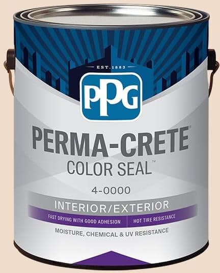 Perma-Crete Color Seal 1 gal. PPG1201-2 Tea Biscuit Satin Concrete Interior/Exterior Stain