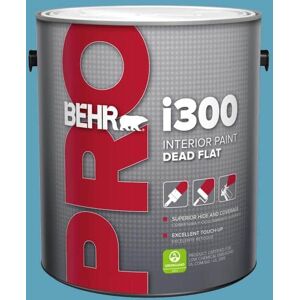 BEHR PRO 1 gal. #540D-5 Tropical Splash Dead Flat Interior Paint