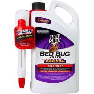 Hot Shot 1 Gal. Ready-to-Use Bed Bug and Flea Killer Treatment with Egg Kill AccuShot Sprayer