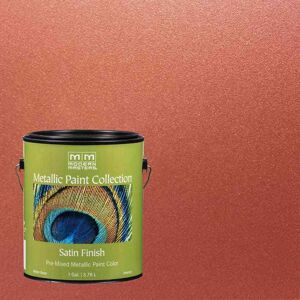 Modern Masters 1 gal. Copper Penny Water-Based Satin Metallic Interior Paint