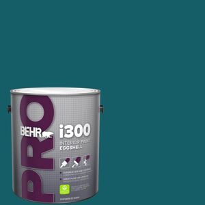 BEHR PRO 1 gal. #S-H-530 Tropical Skies Eggshell Interior Paint