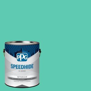 SPEEDHIDE 1 gal. PPG1229-4 Tropical Tide Eggshell Interior Paint
