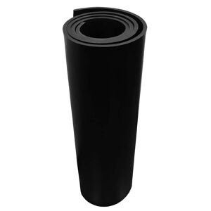 Rubber-Cal Nitrile Commercial Grade Rubber Sheet Black 60A 0.125 in. x 36 in. x 240 in.