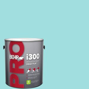 BEHR PRO 1 gal. #P460-2 Tropical Waterfall Dead Flat Interior Paint