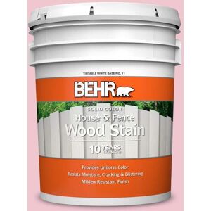 BEHR 5 gal. #P140-2 Sweetheart Solid Color House and Fence Exterior Wood Stain