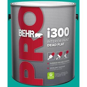 BEHR PRO 1 gal. #HDC-MD-22 Tropical Sea Dead Flat Interior Paint