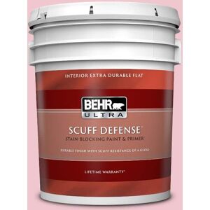 BEHR ULTRA 5 gal. #P140-2 Sweetheart Extra Durable Flat Interior Paint & Primer