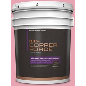 COPPER FORCE 5 gal. #P140-3 Love At First Sight Eggshell Enamel Virucidal and Antibacterial Interior Paint & Primer