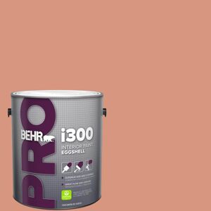 BEHR PRO 1 gal. #BIC-17 Tropical Blooms Eggshell Interior Paint