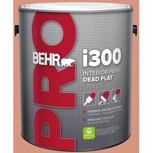 BEHR PRO 1 gal. #BIC-17 Tropical Blooms Dead Flat Interior Paint