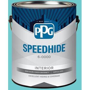 SPEEDHIDE 1 gal. PPG1233-5 Tropical Splash Eggshell Interior Paint