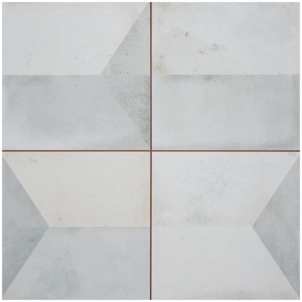 Merola Tile Geomento 17-5/8 in. x 17-5/8 in. Ceramic Floor and Wall Tile (10.95 sq. ft./Case)