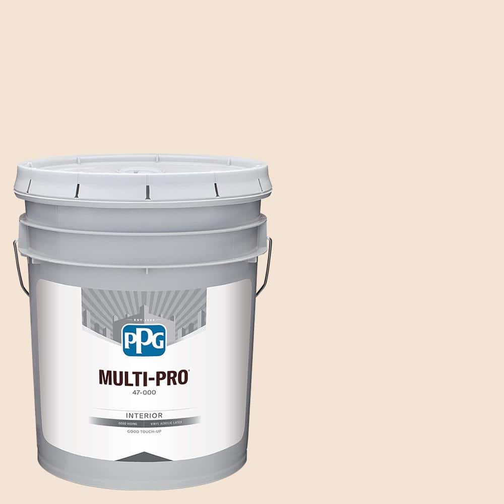 MULTI-PRO 5 gal. PPG1200-1 China Doll Eggshell Interior Paint