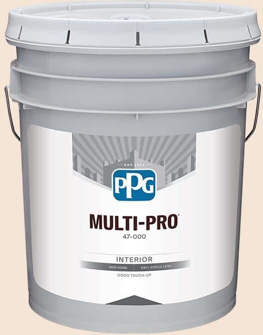 MULTI-PRO 5 gal. PPG1200-1 China Doll Flat Interior Paint