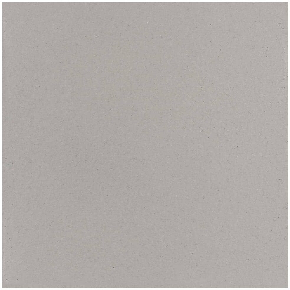 Merola Tile Quarry Grey 5-7/8 in. x 5-7/8 in. Ceramic Floor and Wall Tile (5.98 sq. ft./Case)