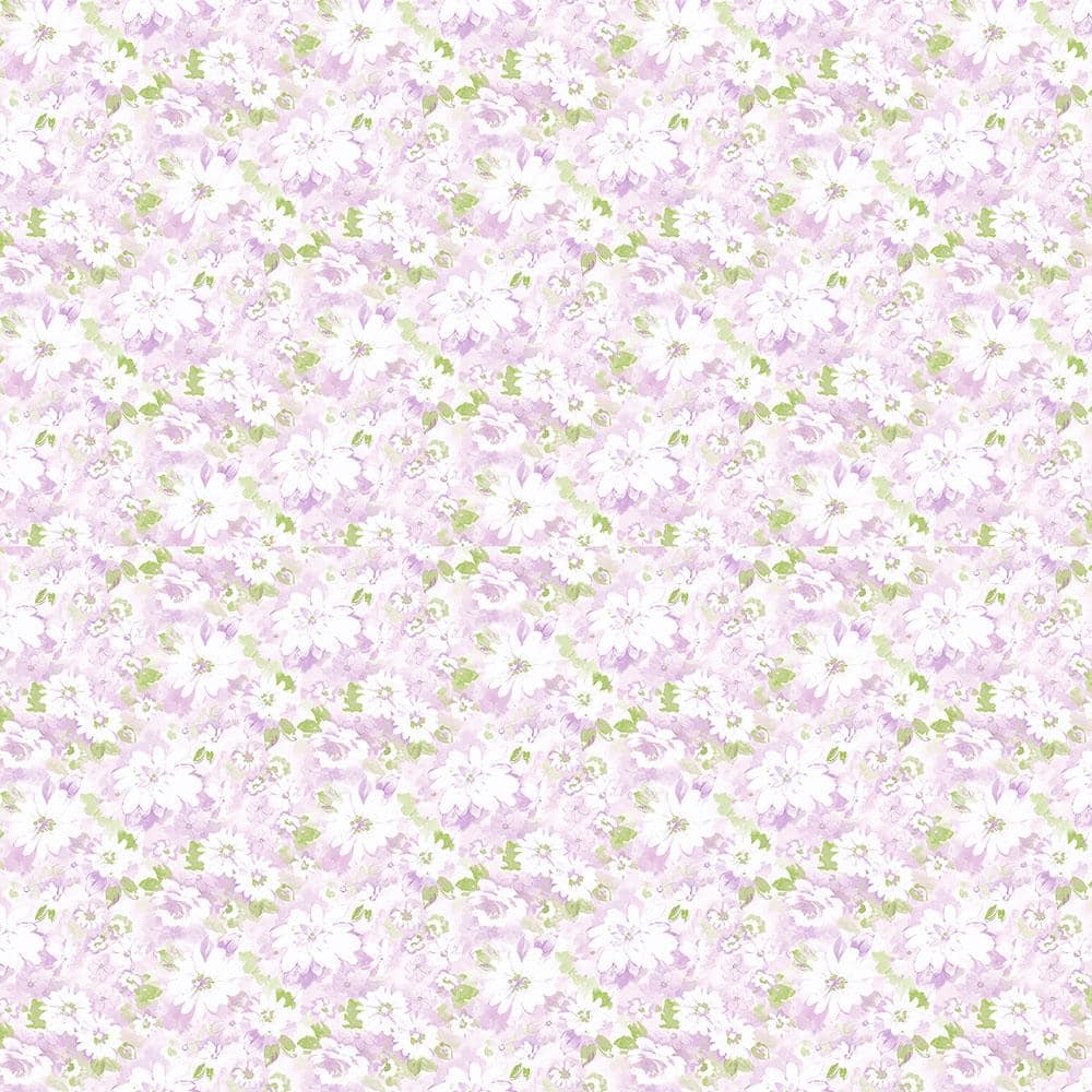 Norwall Daisy Chain Vinyl Strippable Roll Wallpaper (Covers 56 sq. ft.)