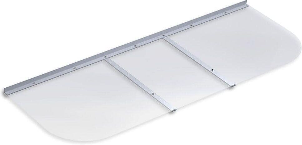 Ultra Protect 58 in. x 21 in. Elongated Clear Polycarbonate Basement Window Well Cover