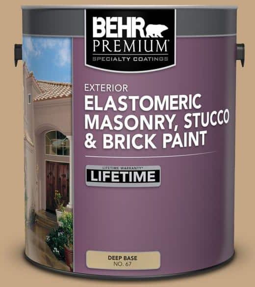 BEHR PREMIUM 1 gal. #N290-5 Pocket Watch Elastomeric Masonry, Stucco and Brick Exterior Paint