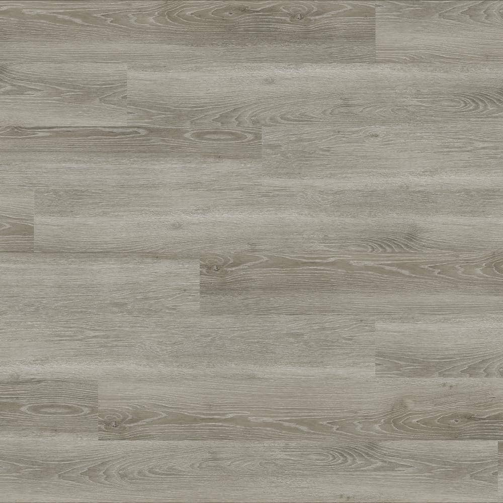 DuraDecor Polished Pro Smokey Stone 8 MIL x 6 in. W x 48 in. L Glue Down Waterproof Luxury Vinyl Plank Flooring (40 sqft/case)