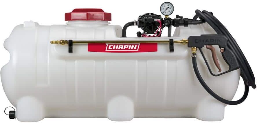 Chapin 25 Gal. 12V EZ Mount Deluxe Dripless Sprayer for ATV's, UTV's and Lawn Tractors