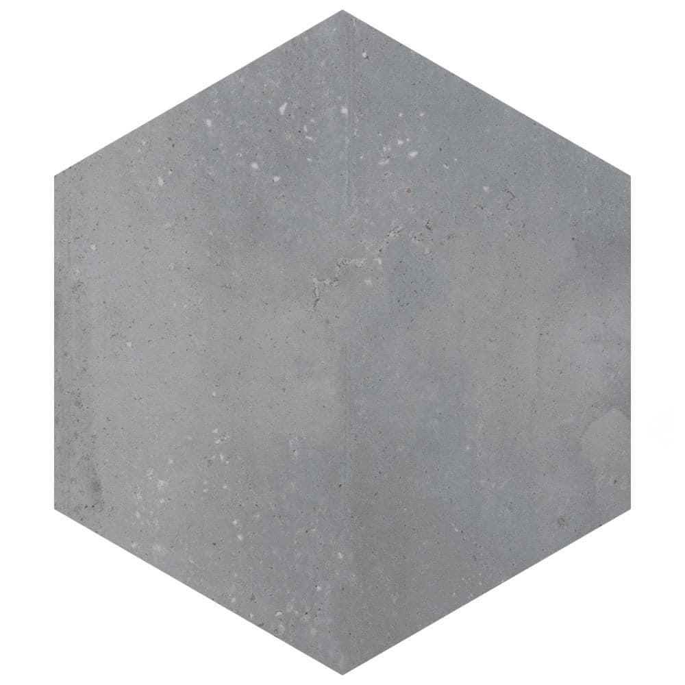 Merola Tile Recycle Hex Antique 8-1/2 in. x 9-7/8 in. Porcelain Floor and Wall Tile (4.05 sq. ft./Case)