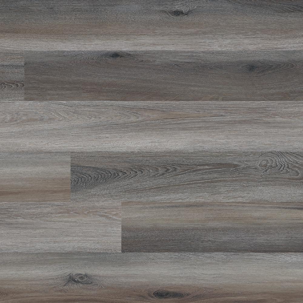 A&A Surfaces Smokey Maple 12 MIL x 6 in. x 48 in. Glue Down Luxury Vinyl Plank Flooring (36 sq. ft./case)