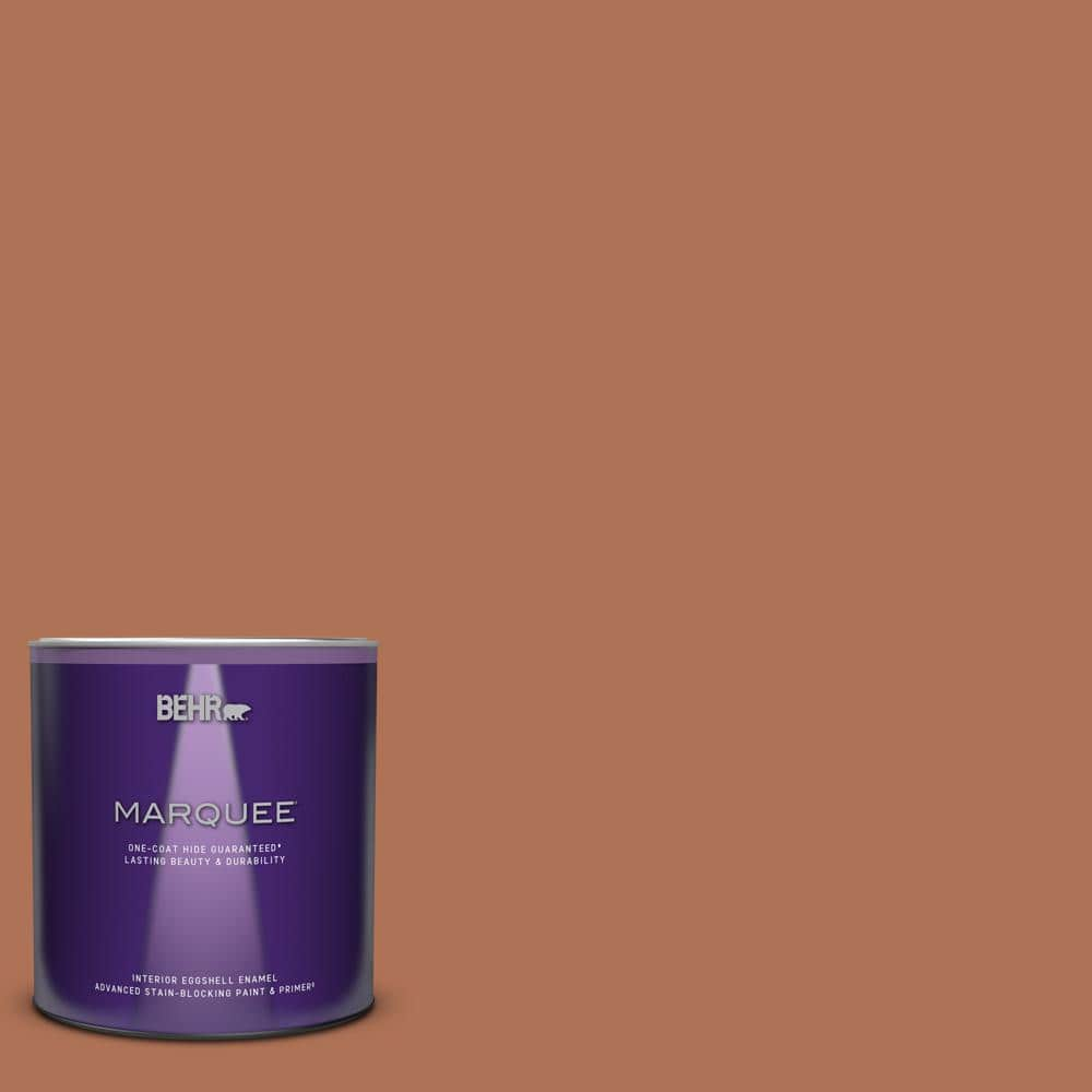 BEHR MARQUEE 1 qt. #PPU3-15 Glazed Pot Eggshell Enamel Interior Paint & Primer