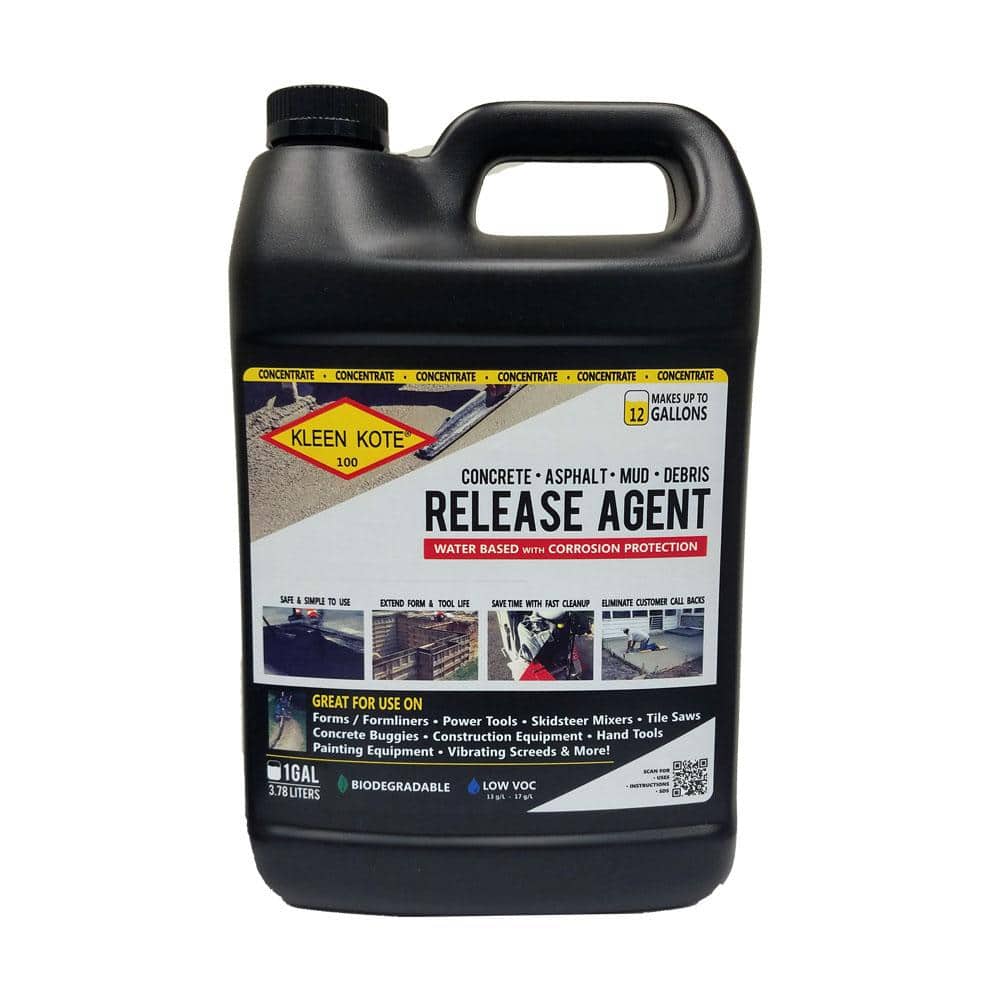 Kleen Kote 1 Gal. Water Based Industrial Concrete Release and Anti-Corrosion Coating Concentrate
