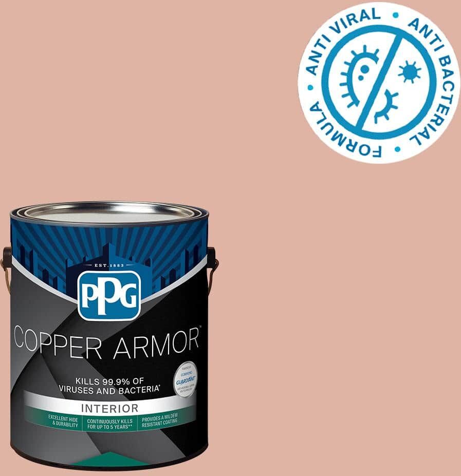 COPPER ARMOR 1 gal. PPG1067-4 Thankfully Semi-Gloss Interior