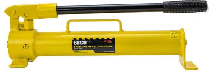 ESCO Hand Operated 1 qt. 10,000 PSI Hydraulic Pump