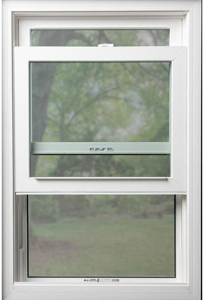 RITESCREEN 32.875 in. 26.25 Double Hung Half Window Screen Replacement for American Craftsman 70 series windows